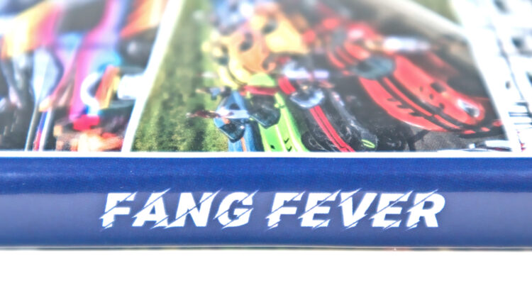 Fang Fever text on Blu-Ray spine